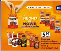Auchan Kabanosy Exclusive paluszki, nadziane lub extreme oferta