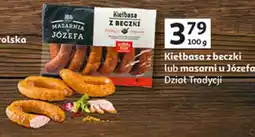 Auchan Kiełbasa z beczki lub masarni u Józefa JBB oferta