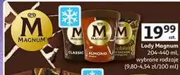 Auchan Lody Magnum 204-440 ml, wybrane rodzaje oferta