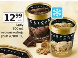 Auchan Lody Grycan 500 ml, wybrane rodzaje oferta