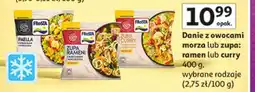 Auchan FRoSTA Danie z owocami morza lub zupa: ramen lub curry 400 g, wybrane rodzaje oferta