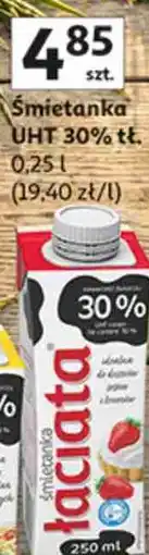 Auchan Śmietanka UHT 30% tt. Łaciate Mlekpol oferta
