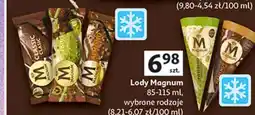 Auchan Lody Magnum 85-115 ml, wybrane rodzaje oferta