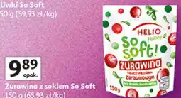 Auchan Helio Żurawina z sokiem So Soft oferta