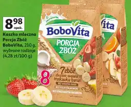 Auchan Kaszka mleczna Porcja Zbóż BoboVita oferta