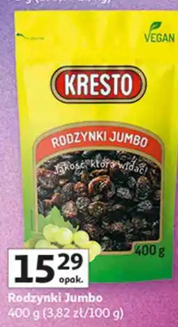Auchan Kresto Rodzynki Jumbo oferta