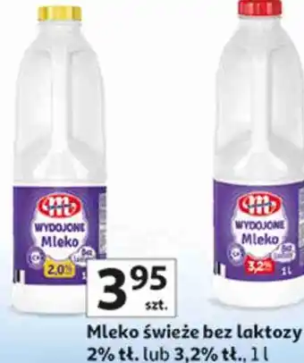 Mleko świeże bez laktozy 2% tł. lub 3,2% tł