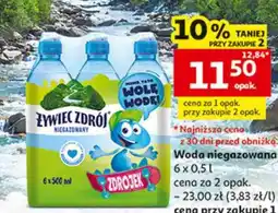 Auchan Woda niegazowana Żywiec Zdrój oferta