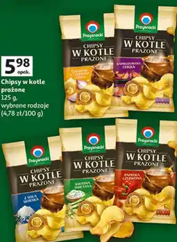Auchan Chipsy w kotle prażone Przysnacki oferta