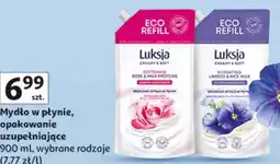 Auchan Mydło w płynie, opakowanie uzupełniające Luksja oferta
