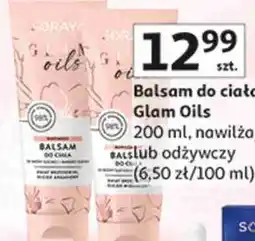 Auchan Balsam do ciała nawilżający lub krem pod oczy Soraya Glam Oils oferta