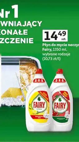 Auchan Płyn do mycia naczyń Fairy oferta