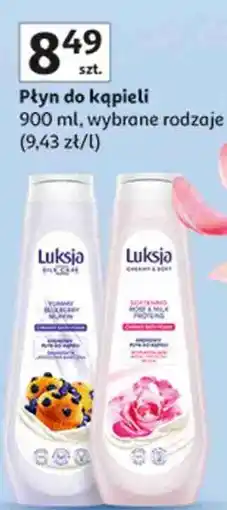 Auchan Płyn do kąpieli Luksja oferta