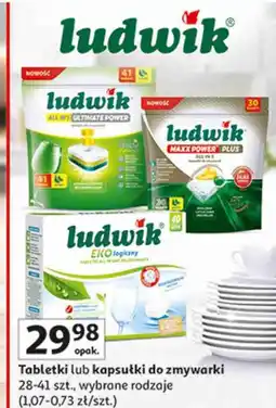 Auchan Ludwik Tabletki lub kapsułki do zmywarki oferta