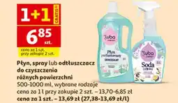 Auchan Płyn, spray lub odtłuszczacz do czyszczenia różnych powierzchni Luba oferta