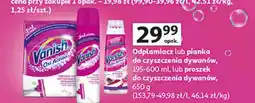 Auchan Vanish Odplamiacz lub pianka do czyszczenia dywanów, lub proszek do czyszczenia dywanów oferta