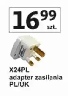 Auchan Adapter zasilania PL/UK X24PL Emmerson oferta