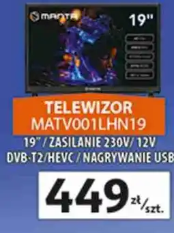 Auchan Telewizor MATV001LHN19 Manta oferta