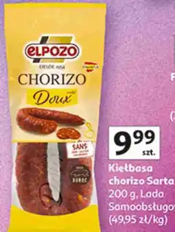Auchan Kiełbasa chorizo Sarta ElPozo oferta
