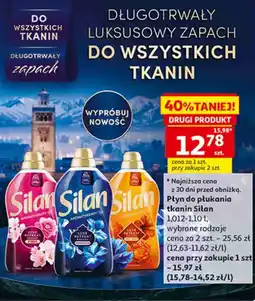 Auchan Płyn do płukania tkanin Silan oferta