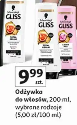 Auchan Odżywka do włosów Gliss oferta