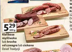 Auchan Kiełbasa myśliwska / krucha od szwagra / siekana Krakus oferta