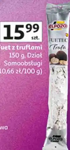 Auchan Fuet z truflami ElPozo oferta