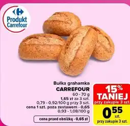 Carrefour Market Bułka grahamka CARREFOUR oferta