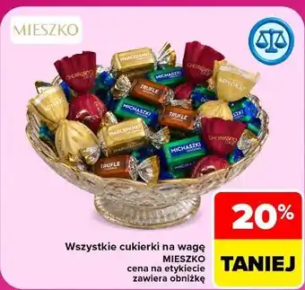 Wszystkie cukierki na wagę Mieszko