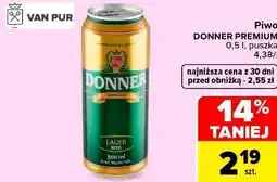 Carrefour Market Piwo Donner Premium oferta