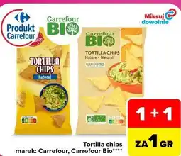 Carrefour Market Tortilla chips Carrefour, Carrefour Bio oferta