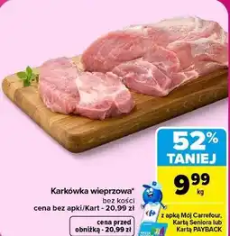 Carrefour Market Karkówka wieprzowa bez kości oferta