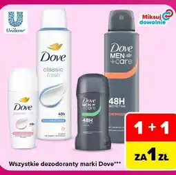 Carrefour Market Wszystkie dezodoranty marki Dove oferta