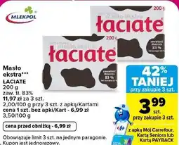 Carrefour Market Masło ekstra Łaciate oferta