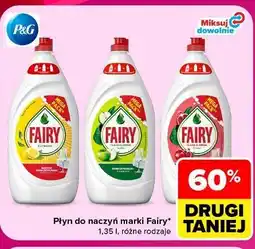 Carrefour Market Płyn do naczyń marki Fairy, 1,35 l, różne rodzaje oferta