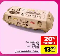 Carrefour Market Jaja jak ze wsi JAJ-POL oferta