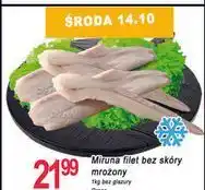 E.Leclerc Miruna filet bez skóry mrożony Oreco oferta