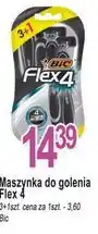 E.Leclerc Maszynka do golenia Flex 4 Bic oferta