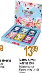 E.Leclerc Zestaw herbat Lovare Feel the love oferta