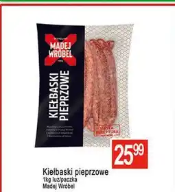 E.Leclerc Kiełbaski pieprzowe Madej Wróbel oferta