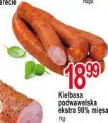 E.Leclerc Kiełbasa podwawelska ekstra 90% mięsa Madej Wróbel oferta