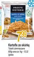 E.Leclerc Kartofle ze skórką Proste Historie Iglotex oferta