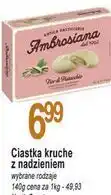 E.Leclerc Ciastka kruche z nadzieniem Ambrosiana oferta