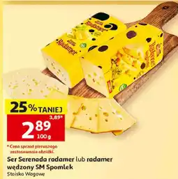 Auchan Ser Serenada radamer lub radamer wędzony SM Spomlek oferta