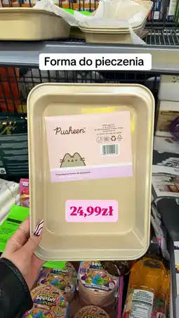 Biedronka Prostokątna forma do pieczenia Pusheen oferta