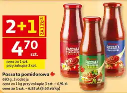 Auchan Passata pomidorowa Pudliszki 680 g, 3 rodzaje oferta
