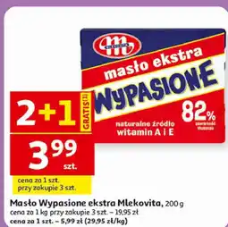 Auchan Masło Wypasione ekstra Mlekovita oferta