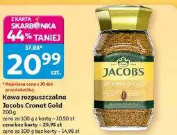Auchan Kawa rozpuszczalna Jacobs Cronat Gold oferta