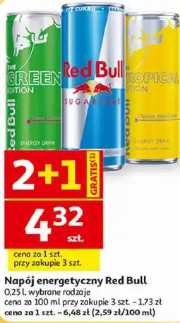 Auchan Napój energetyczny Red Bull oferta