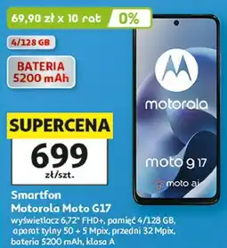 Auchan Smartfon Motorola Moto G17 oferta